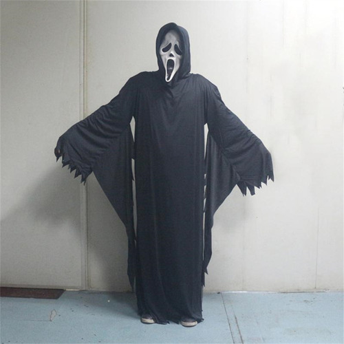 A Fantasia Do Pânico Dia Das Bruxas Fantasma Halloween