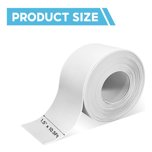 Cinta Selladora Impermeable Autoadhesiva Blanco 1 Rollo