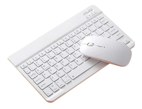 Kit Mini Teclado Y Mouse Bluetooth Celular Tablet Pc