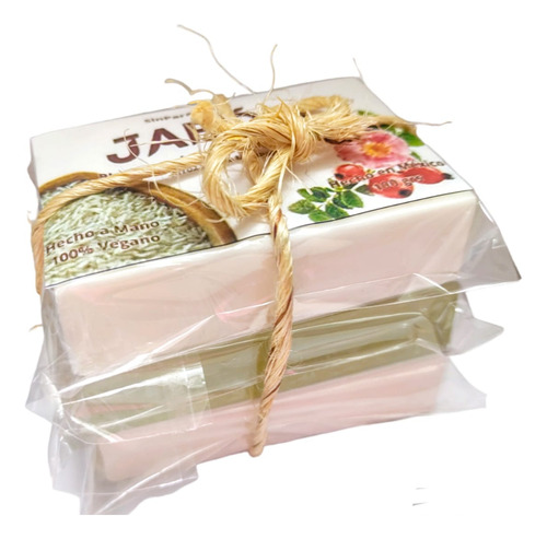 Jabón Facial Corporal Base Aceite De Coco Vegano Más Activo