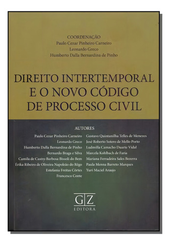 Direito Internacional E O Novo Código De Processo Civil - 0, De Carneiro ;greco ;pinho (coord.). Editora Gz Editora Em Português