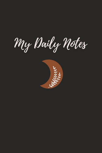 Libro: My Daily Notes: Beautiful Delicate Notebook | Ideal F