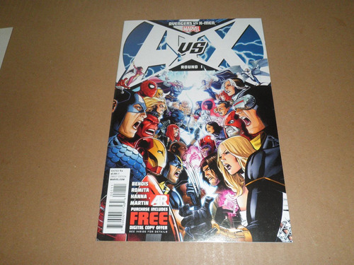 A Vs X #1 Marvel Ingles