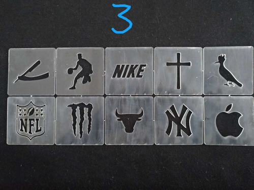 Imagem 3 de 3 de Moldes De Desenho Capilar