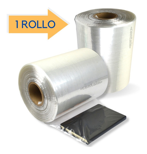 Rollo De Pelicula Termoencogible De Pvc Doble De 25 Cms