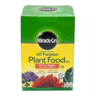 Alimento Plantas De Todo Uso, Soluble Agua, Miracle Gro...