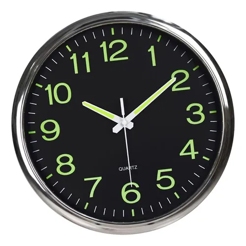comprar Reloj De Pared Luminoso, Relojes De Pared De Cuarzo Redondos