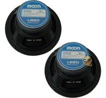Comprar 2 Parlante Woofer 8 Moon L 820 100w Bobina Aluminio 1 Cjf