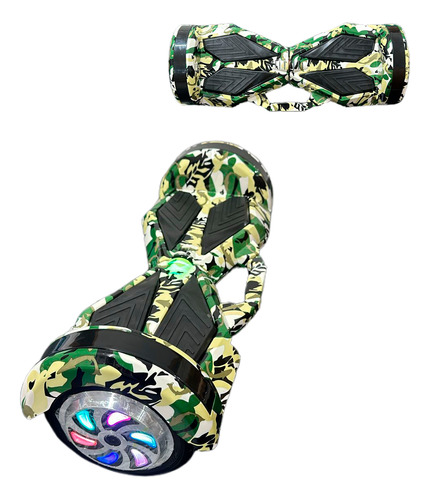 Hoverboard Overboard Skate Elétrico 8.0 Bluetooth Com Led