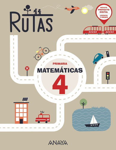 Libro Matematicas 4âºep Rutas 23 - Pellicer Iborra, Carmen