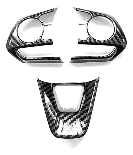 Adhesivo Abs Para El Marco Del Volante Del Coche, Con Forma