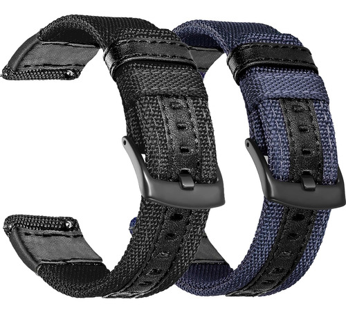 Malla Para Galaxy Watch Series 3 45mm Olytop Black+blue