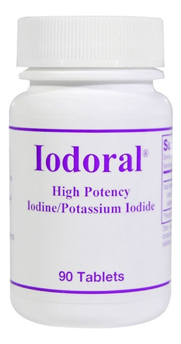 Iodoral 12,5mg. 90 Tabletes Lugol Cod. 119