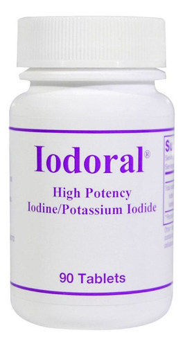 Iodoral 12,5mg. 90 Tabletes Lugol Cod. 119