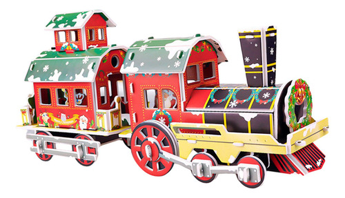 Diy Casas De Navidad Decoración Actividades Favor De Tren L