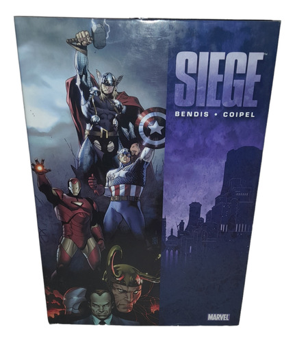 Marvel Siege Libro Comic Pasta Dura