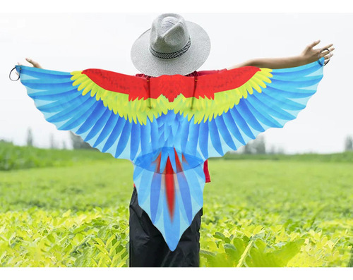 Conjunto De Disfraz De Pájaro Para Niños, Capa De De Azul