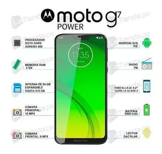 Celular Moto G7 Power - Precio Negociable