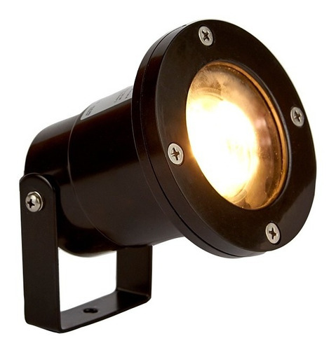 Lámpara Reflector Exterior, Negro, Requiere Bombillo Gu10