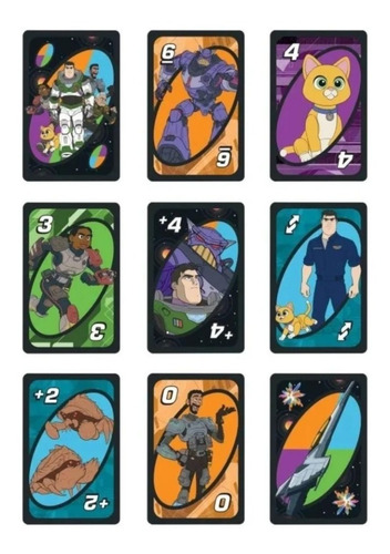 Juego De Mesa Uno Edicion Especial Buzz Lightyear Toy Story