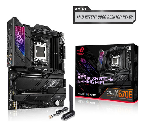 Asus Rog Strix X670e-e Gaming Socket Am5(lga 1718) Ryzen ...