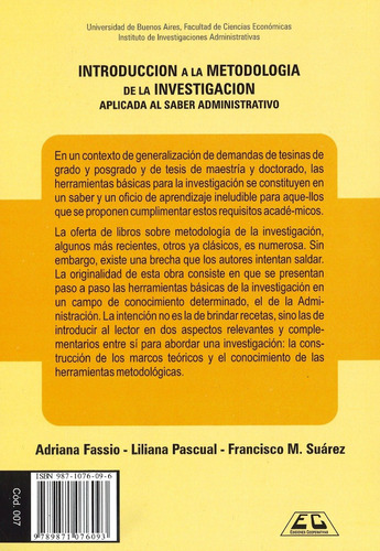 Introduccion Metodología De La Investigación Fassio Pascual