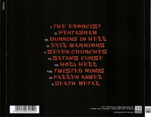 Possessed Seven Churches Cd Remastered