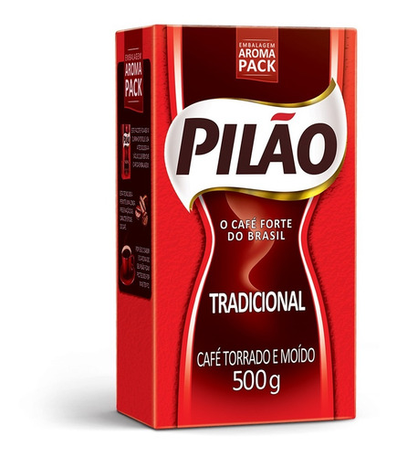 Café Torrado Moído A Vácuo Pilão 500g