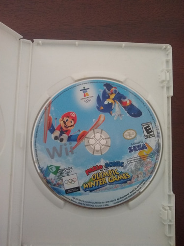 Mario & Sonic At The Olympic Winter Games Jogo Wii (Usado)