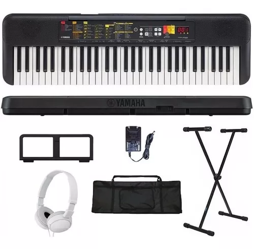 Kit Teclado Musical Yamaha Psr Series Estudante 61 Teclas