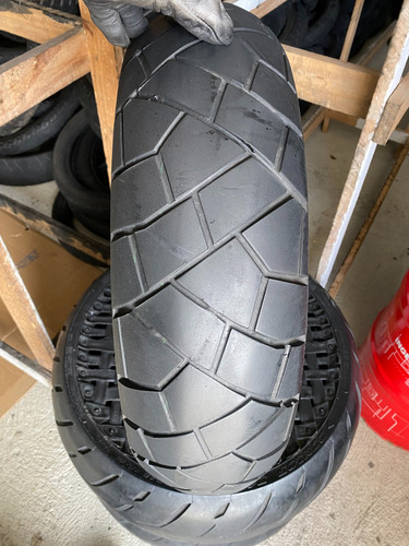 Pneu 160/60/17 Dunlop Usado Riscado Xj6 Mt03 Twister (Usado)