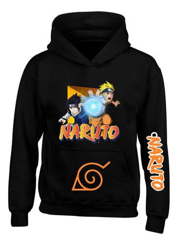 Buzo Naruto X Premiun Buso Saco Con Capota Hoodies 