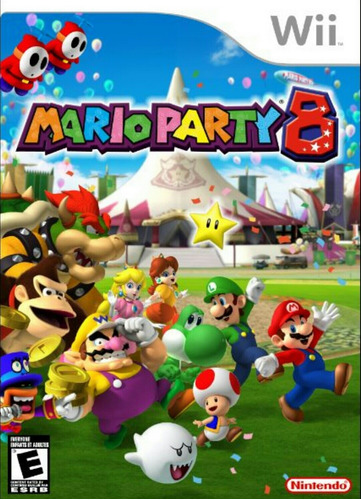 Mario Party 8 Juego En Caja Original Nintendo Wii Día Niño 