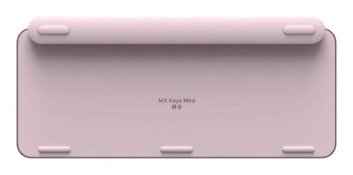 Imagen 4 de 4 de Teclado bluetooth Logitech Master Series MX Keys Mini QWERTY español España color rosa con luz blanca