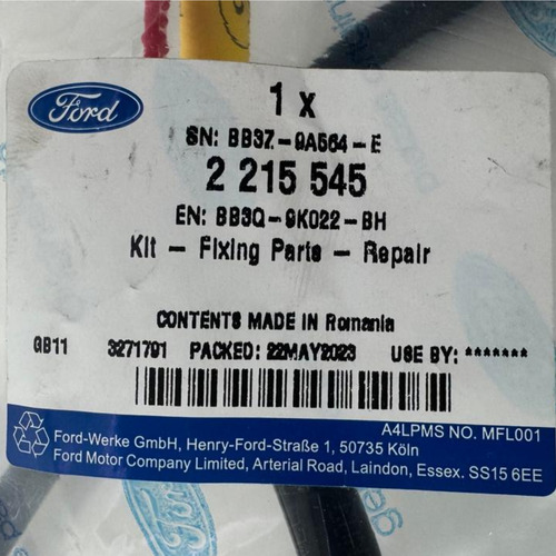 Manguera Caño Retorno Inyectores Para Ford Ranger 3.2 Diésel