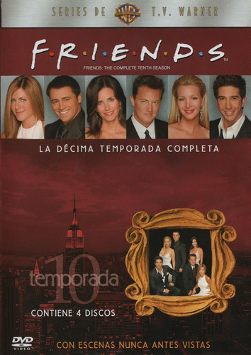 Friends Amigos Decima Temporada 10 Diez Final Dvd