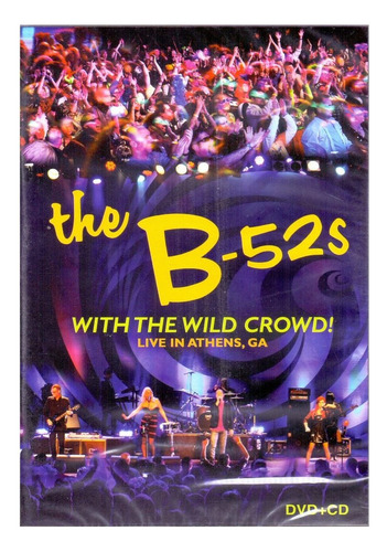 Dvd + Cd The B-52's - With The Wild Crowd Live In Athens, Ga Versão Do Álbum Standard