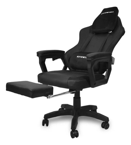 Silla Gamer Extingtion Keegan Rgb Con Parlantes Negro