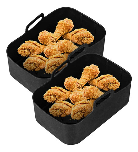 Olla De Silicona Air Fryer Para Dz201, 2 Unidades, Compatibl