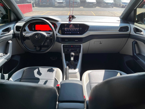 Imagem 10 de 15 de Volkswagen T-cross 2020 1.4 Highline 250 Tsi Aut. Azul Bebe