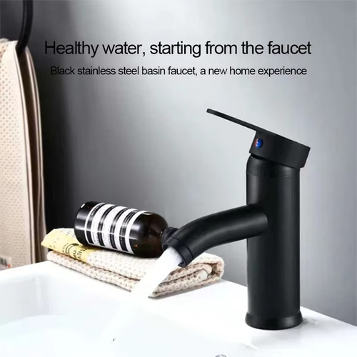 Llave Mezcladora Baja Monomando Para Lavabo Fregadero Grifo