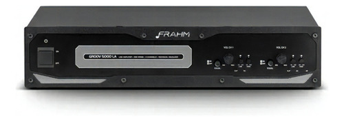 Amplificador Profissional Frahm Gr5000 La 2x300w Rms Potência De Saída Rms 600 W Cor Preto