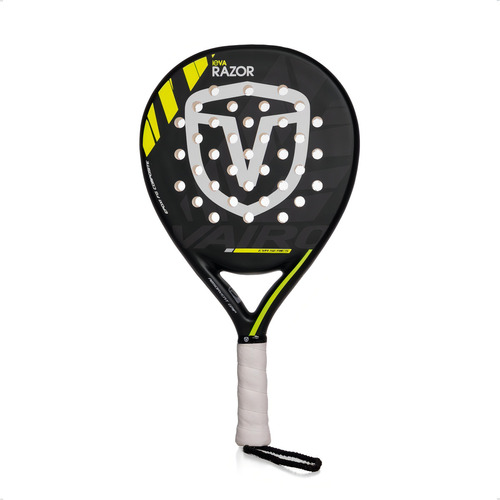 Paleta De Pádel Vairo Eva Razor 38 Mm Con Funda Color Negro