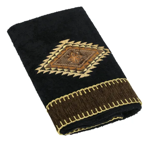 Toalla Mano Color Negro