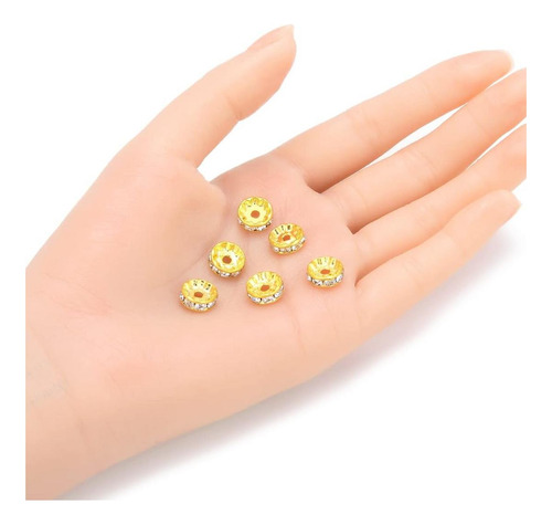 Separador De Anillos Con Diamantes De Imitación De Cristal D