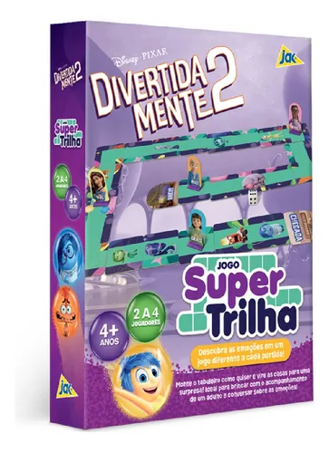 Brinquedo Jogo De Tabuleiro Super Trilha Divertidamente