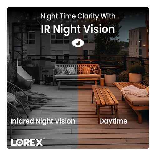 Lorex L85591-8AA4B-E Sistema de seguridad 4k wifi para exteriores con cámaras a batería negro
