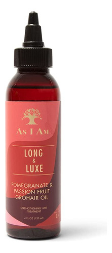 As I Am Aceite Grohair Long And Luxe - 4 Onzas - Rejuvenece 