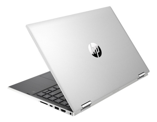 Imagen 3 de 4 de Notebook HP Pavilion x360 14M-DW0013DX natural silver táctil 14", Intel Core i3 1005G1 8GB de RAM 128GB SSD, Intel UHD Graphics 1366x768px Windows 10 Home