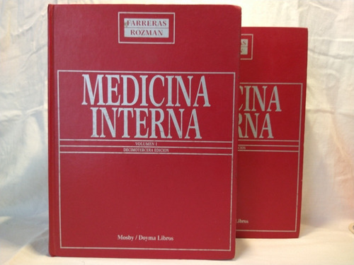 Medicina Interna 2 Tomos - Ferreras Rozman -  Mosby - B 